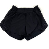 Lululemon Black Hotty Hot Short Women’s Sz 6