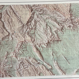 Pair of 1960 USGS S Dakota Badlands Natl Monument Plat Maps - Polyconic Proj