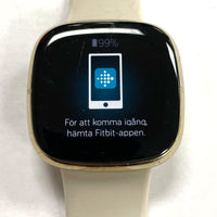 Fitbit Sense 1st Generation FB512 Health and Fitness Tracker Tan Reset - TESTED