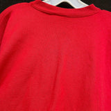 Unisex 90s Vintage TULTEX Wisconsin Badgers Red Crew Pullover Sweatshirt Sz 2X