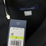 NWT Wmns TOMMY HILFIGER Black 3/4 Bell Sleeve Knee Length Dress Sz 4 MSRP$99