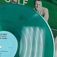 'Easy Golf With Your Pro Arnold Palmer' 1958 Green Vinyl Lp VG+/VG - no booklet