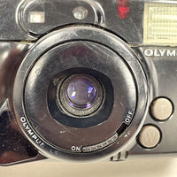 Olympus Infinity Zoom 210 35mm Film Camera with Case - TESTED