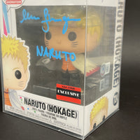 Funko Pop Naruto Hokage Anime Figure 724 SIGNED By Maile Flanagan w Case
