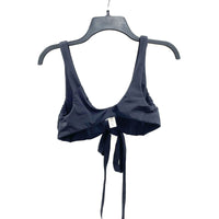 Wmns LULULEMON Black Tie Around Padded Athletic Bra Top Sz M