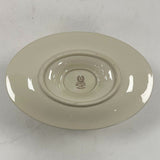 Vintage Lenox Charmaine Bone China Gravy Boat Attached Underplate