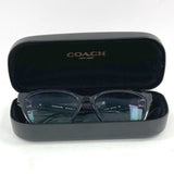 Coach HC6120 Transparent Navy Cat Eye Eyeglasses for FRAMES w/ Case