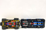 2 Constructed LEGO Technic Vehicles; 42122 Jeep Wrangler 42123 McLaren Senna GTR