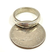 Sterling Silver Simple 4.3mm Band Ring Size 5.5, 4.59g