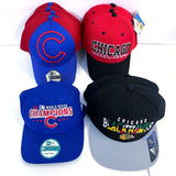 NWT Chicago Teams Baseball Caps 11pc Lot - Cubs Blackhawks Bulls NFL MLB NHL