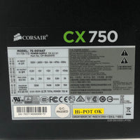 Corsair CX750 80 Plus Bronze Power Supply/PSU/Untested