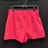 Wmns LULULEMON Hot Pink License To Train High Rise Athletic Unlined Shorts Sz 8