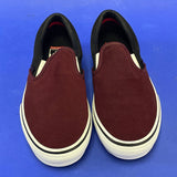 Van's Popcush Skateboard Slip-ons in Port & Black sz 8.5