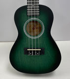 Winzz Hand-Rubbed Series Soprano Ukulele w/Case & Tuner