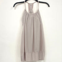 Lululemon Light Pink Tank Top w Built in Sports Bra Women’s Sz 6