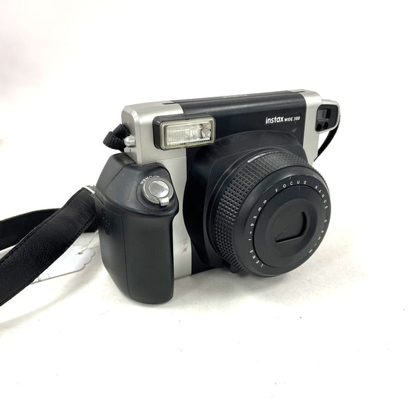 Fujifilm Instax Wide 300 Instant Film Camera Black Silver f=95mm - TESTED