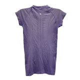Wmns LULULEMON Dusty Purple Swiftly Tech Short Sleeve Stretch Shirt Sz 4