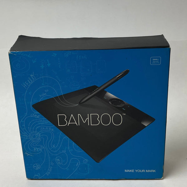 Wacom Bamboo MTE-450 Digital Drawing Tablet w/ Stylus & Box-TESTED