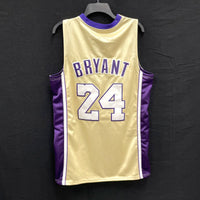 NWT Mens HARDWOOD CLASSICS Hall of Fame LA Lakers Kobe Bryant NBA Jersey Sz L