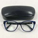 Coach HC6120 Transparent Navy Cat Eye Eyeglasses for FRAMES w/ Case