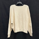 NWT Wmns EXPRESS Cream Drop Shoulder Ribbed Knit Sweater Sz XL MSRPP$88