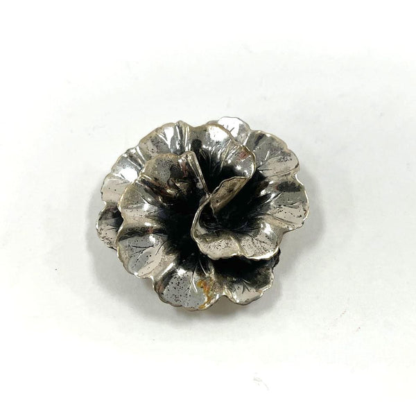 925 Sterling Silver Danecraft Flower Brooch 1.62 Inch