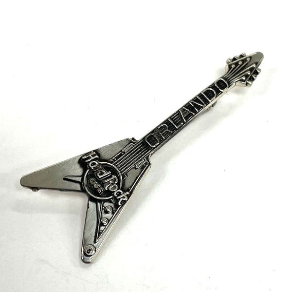 900 Silver Vacation Memories Hard Rock Cafe Orlando Pin, 3.71g