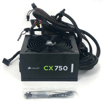 Corsair CX750 80 Plus Bronze Power Supply/PSU/Untested