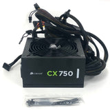 Corsair CX750 80 Plus Bronze Power Supply/PSU/Untested