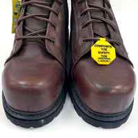 Gander Brown Leather Rugged Force Mountain Work Boots Men's 11.5W NWT