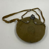 Vintage Boy Scouts of America Aluminum Canteen w/ Cover & Strap