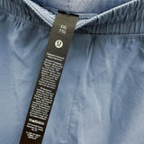 Mens LULULEMON Dusty Blue Pace Breaker Linerless Athletic Running Shorts Sz XXL