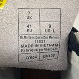Dr. Martens 1460 Smooth Leather Combat Boots Women's Size 9 White