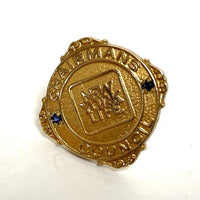 10K Yellow Gold Chairmans Council Recognition Tie Pin, 2.41g