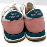 New Balance Pink & Green Lace Up Sneakers Women’s Sz 6