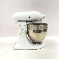 KitchenAid Classic Stand Mixer Model K45SSWH with Bowls and Attachments - TESTED