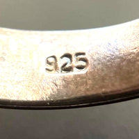 Sterling Silver Domed 4.7mm Band Ring Size 7.5, 3.88g