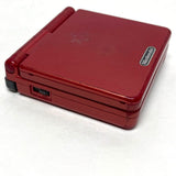 Nintendo GameBoy Advance SP, Red, System w/ Charger, Works-TESTED